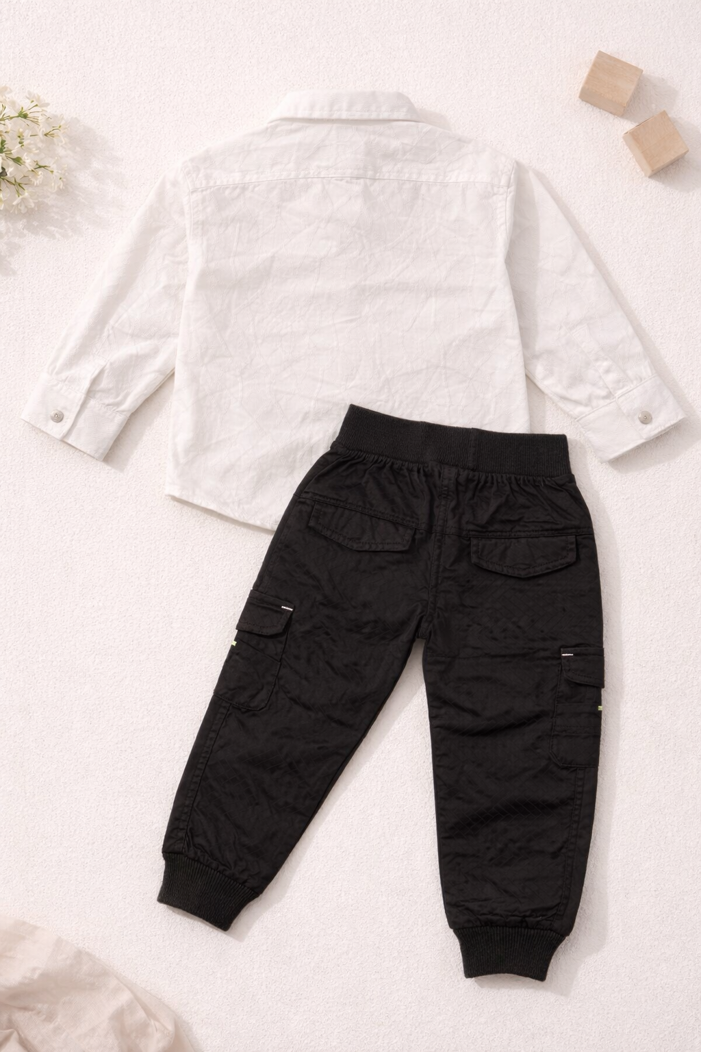 BRONX Street Style Shirt & Cargo Suit B-3