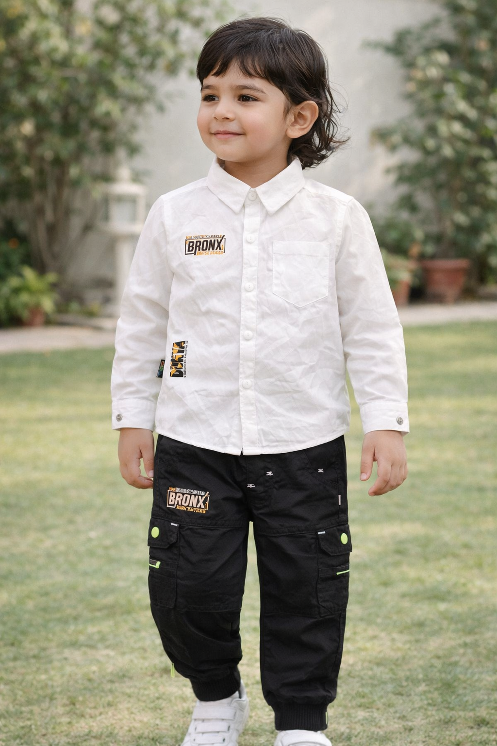 BRONX Street Style Shirt & Cargo Suit B-3