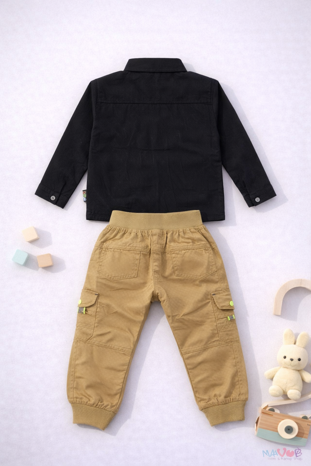 BRONX Street Style Shirt & Cargo Suit B-3